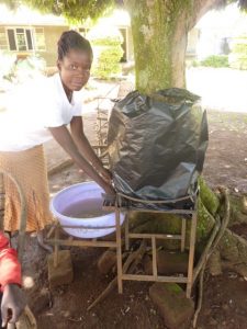 Washing hands at Butula copy